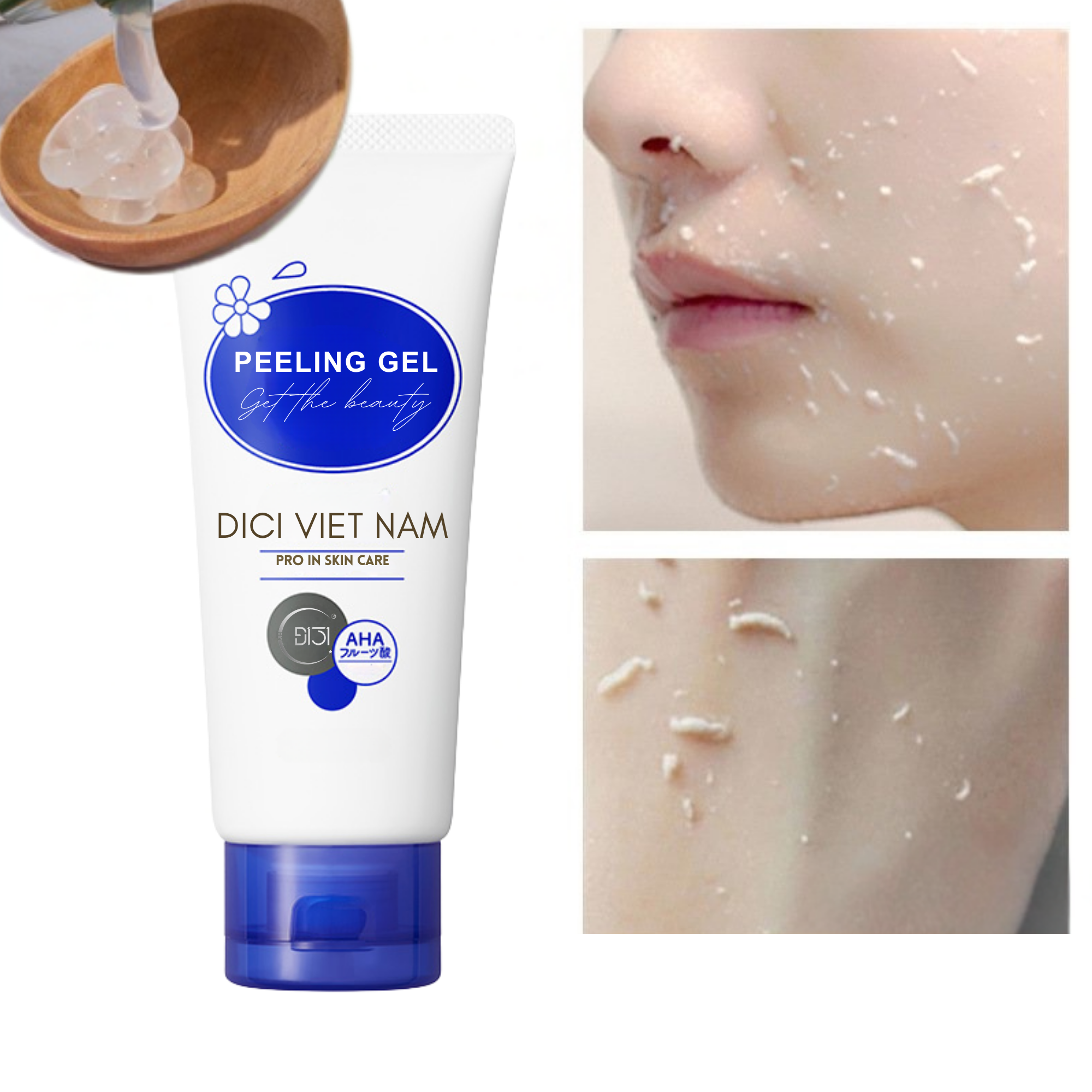 GIA CÔNG GEL TẨY TẾ BÀO CHẾT CHẤT LƯỢNG CAO TẠI NHÀ MÁY DICI VIỆT NAM